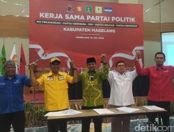 Koalisi Lima Partai Usung Grengseng-Sahid di Pilbup Magelang 2024