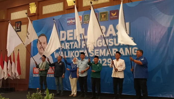 Yoyok Sukawi Resmi Didukung 6 Parpol Maju Walikota Semarang