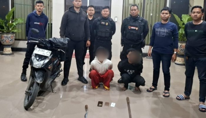 Bawa Clurit Diduga Hendak Tawuran di Kota Tegal, Dua Remaja Ditangkap Polisi